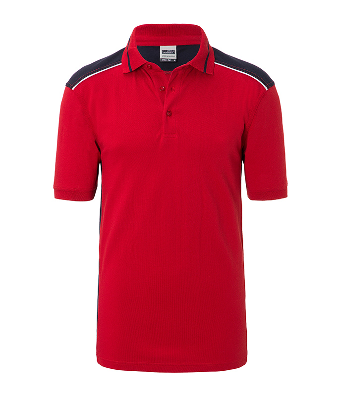 Herren Workwear Polo Kontrast