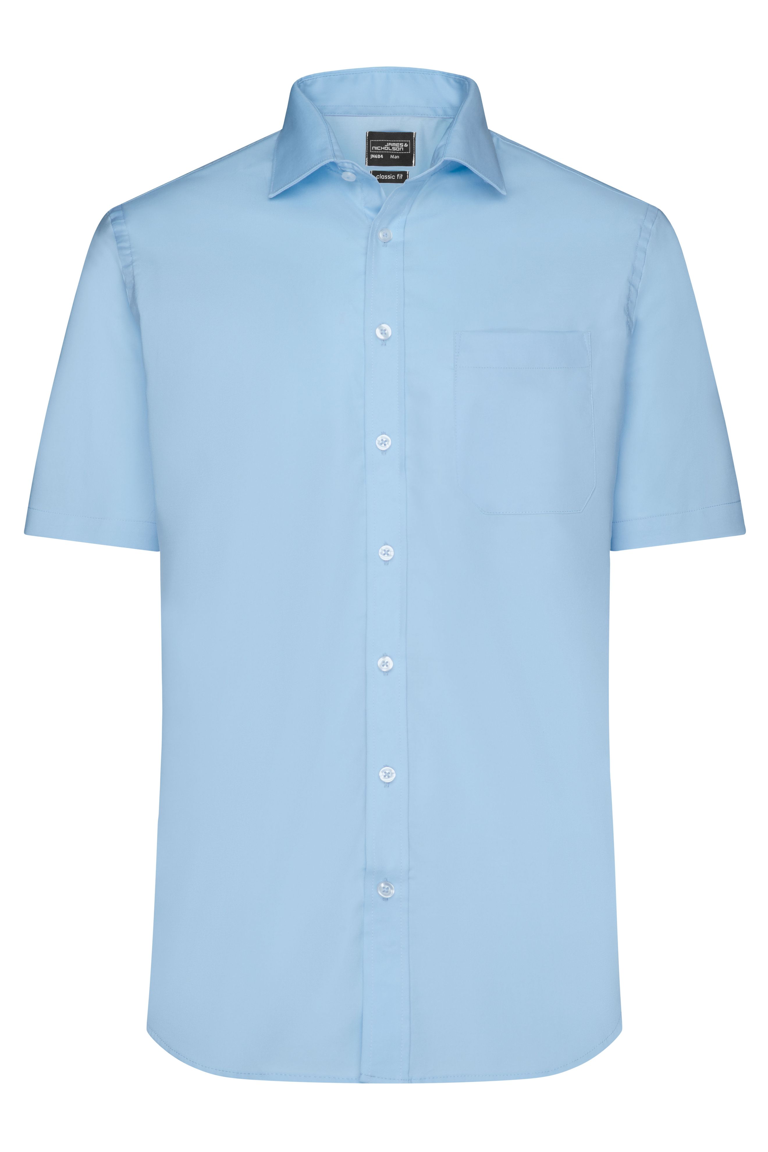 Kurzarm Herrenhemd Micro-Twill Kurzarm Herrenhemd Micro-Twill