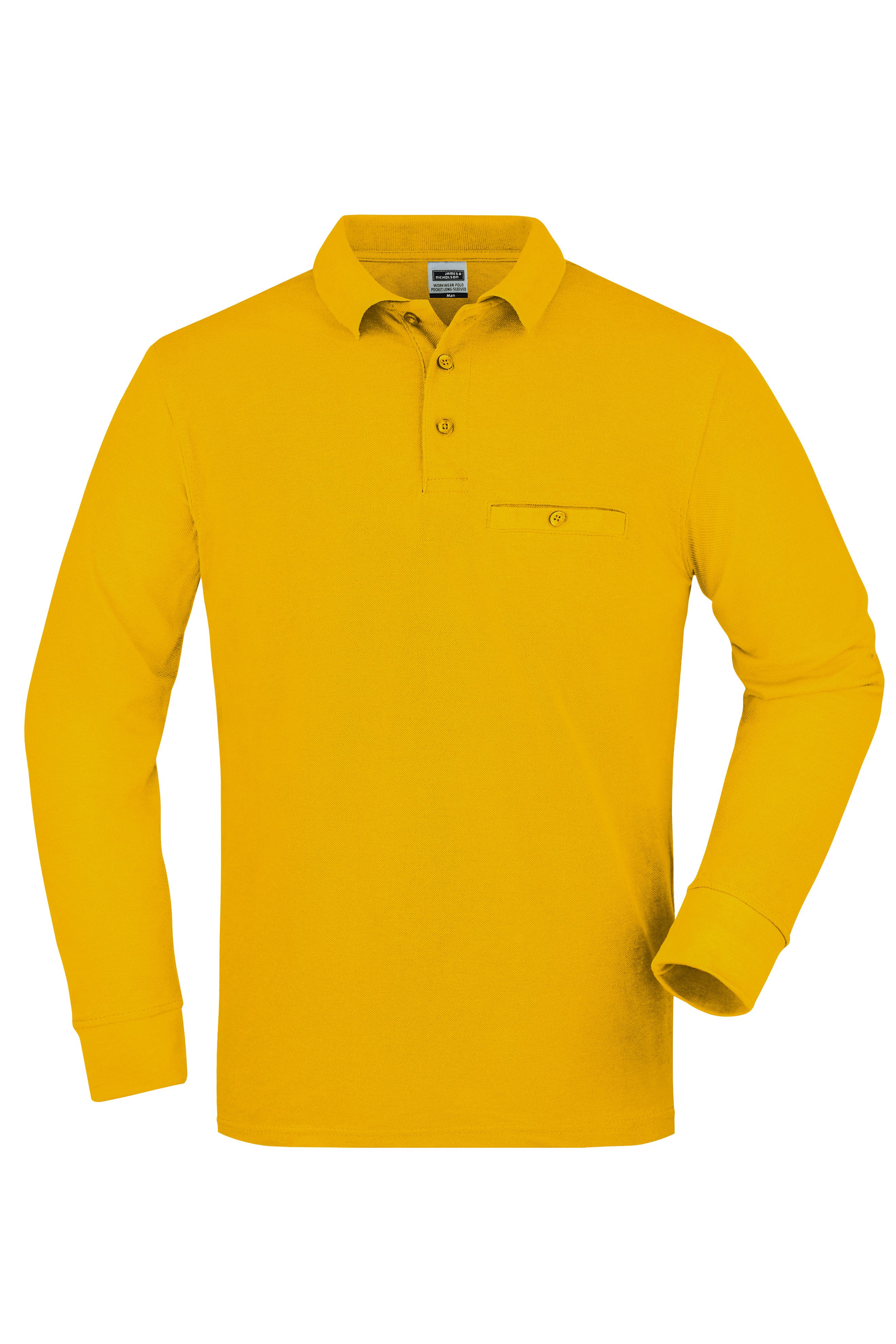 Herren Langarm Workwear Polo