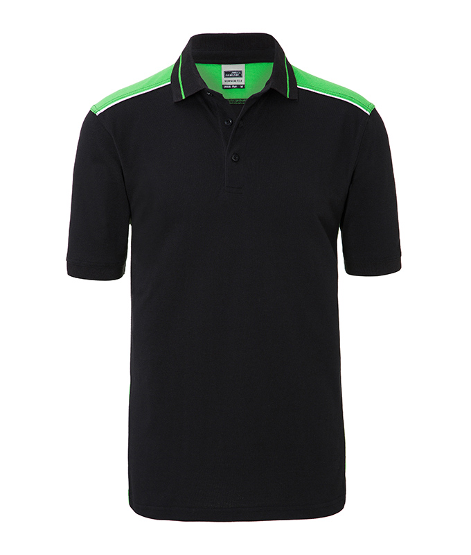 Herren Workwear Polo Kontrast