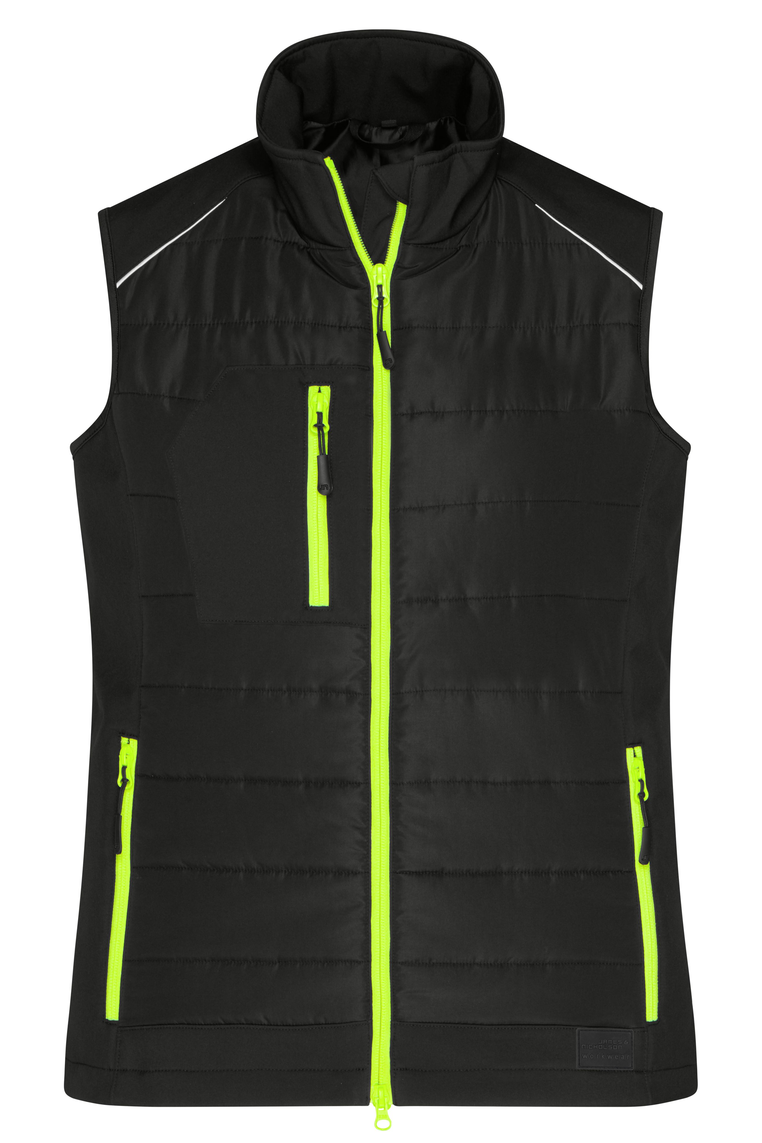 Damen Softshell Hybridweste