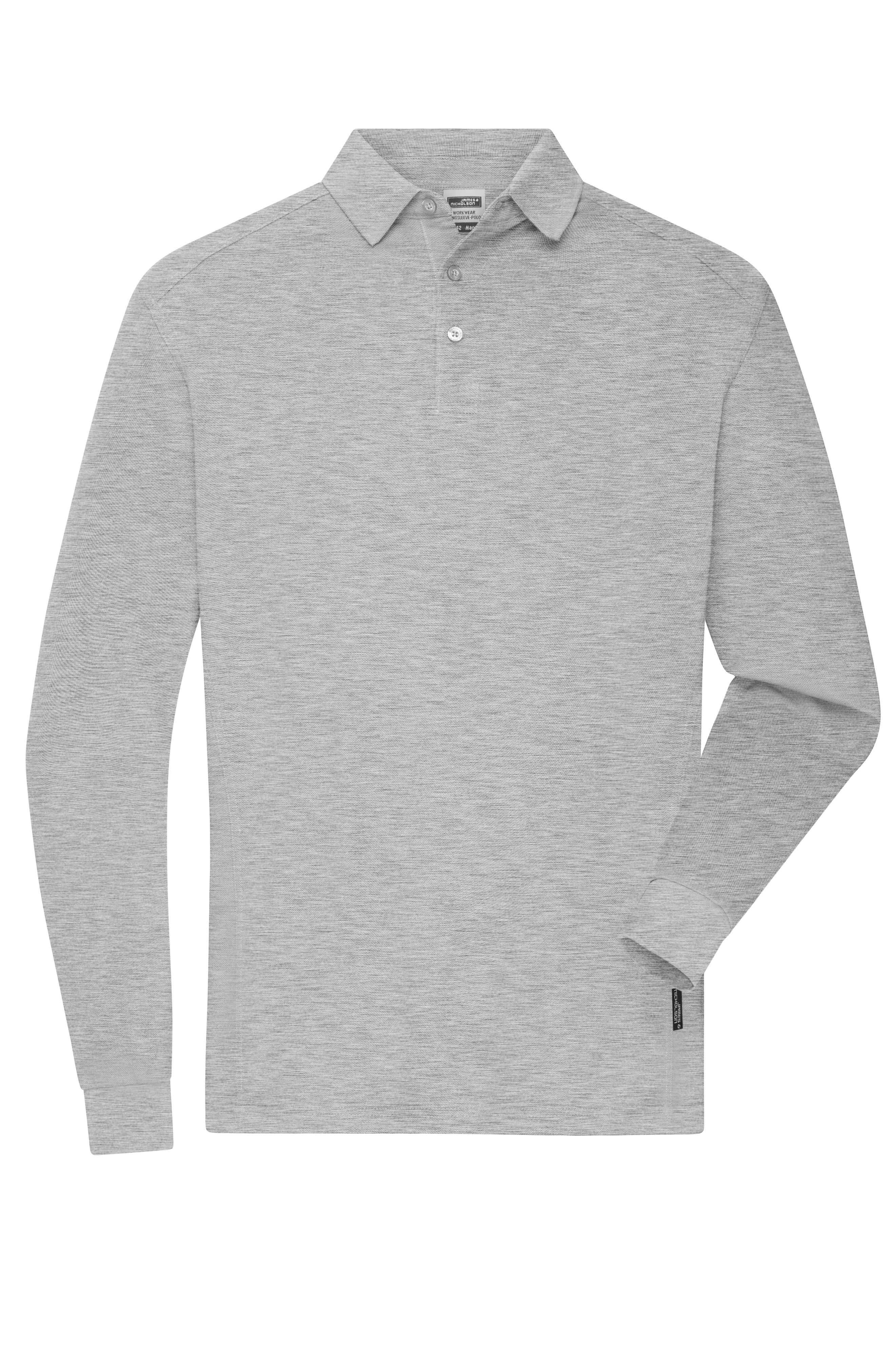 Herren Bio Workwear Longsleeve Polo