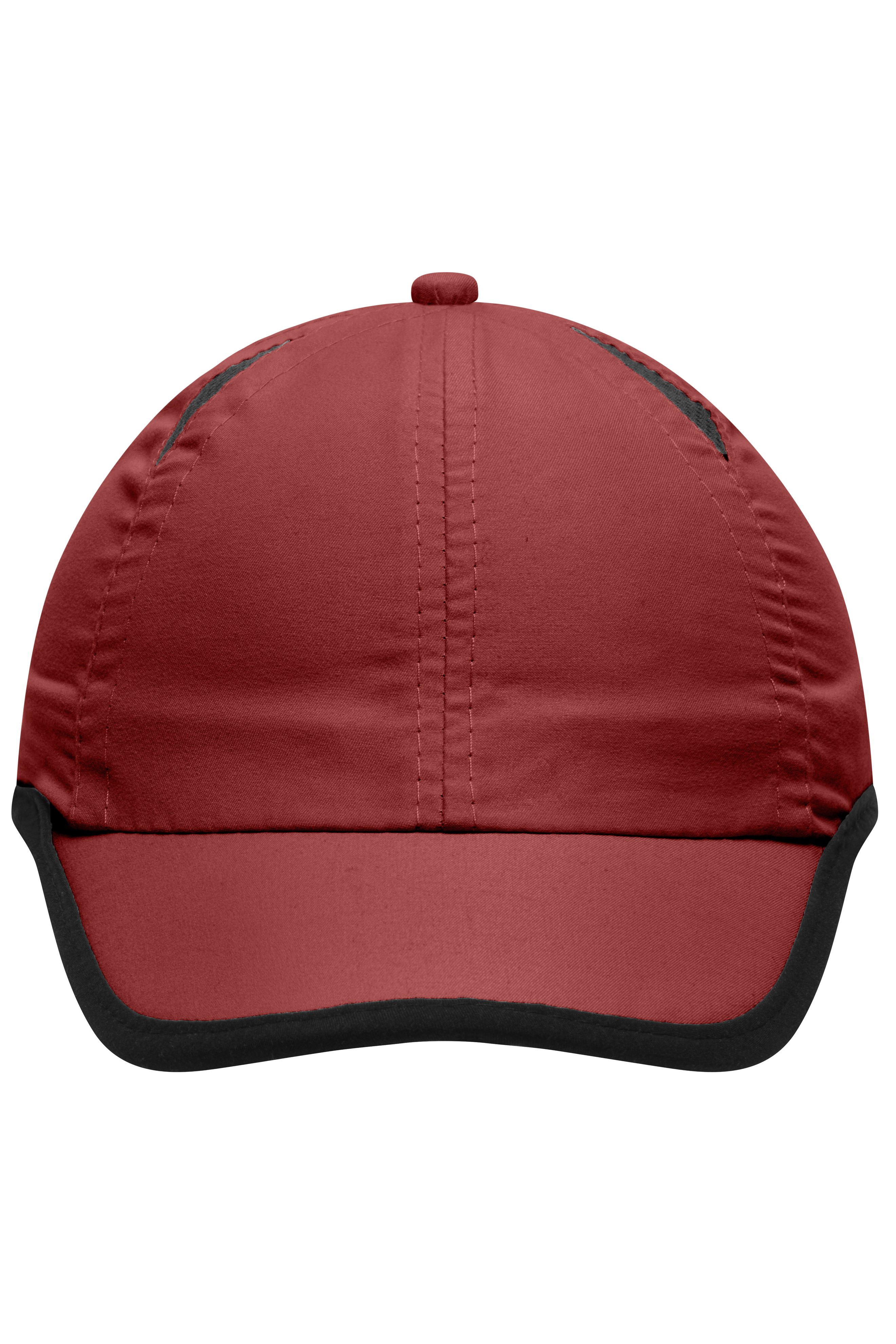 burgundy/black