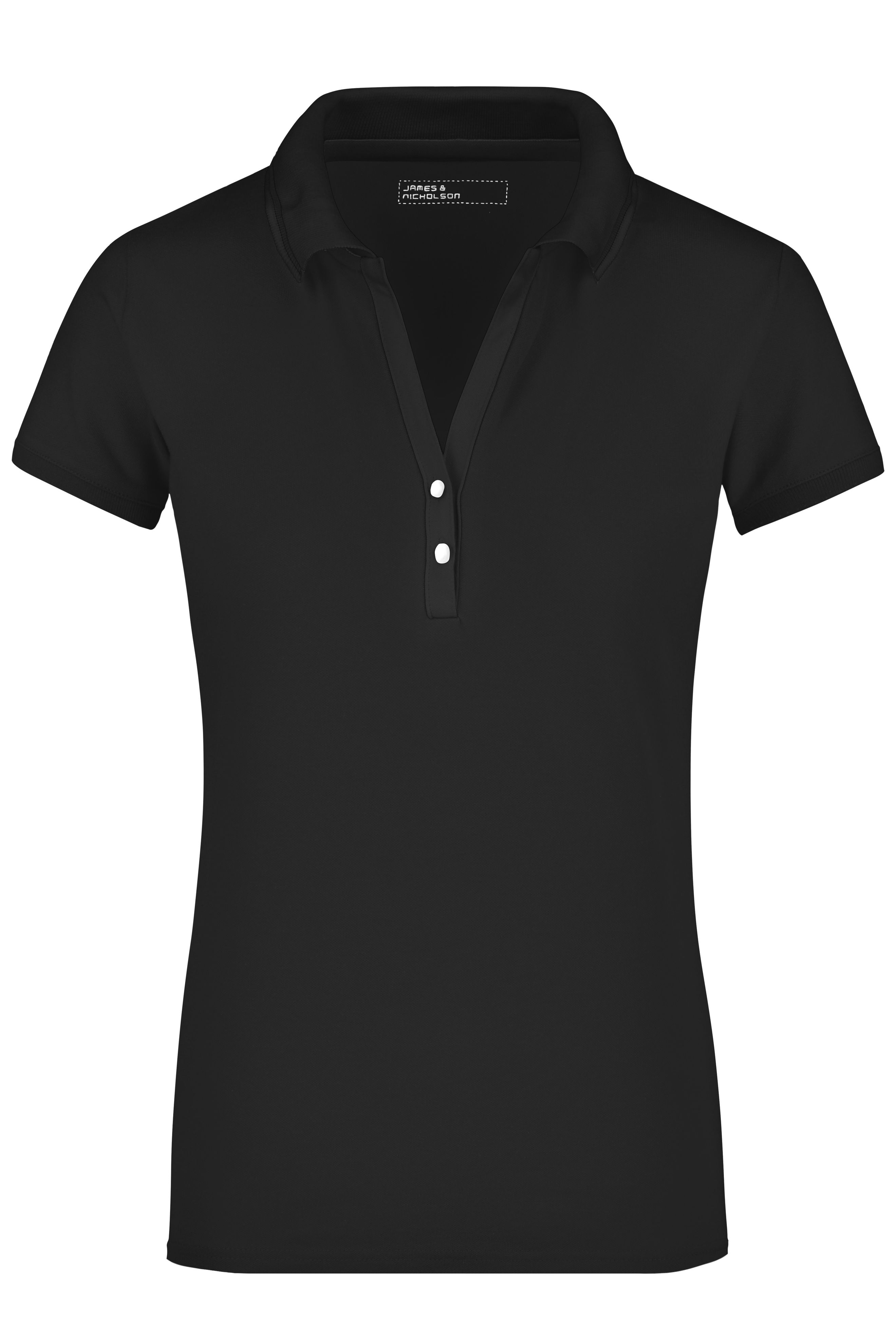 Damen Elastic Kurzarmpolo