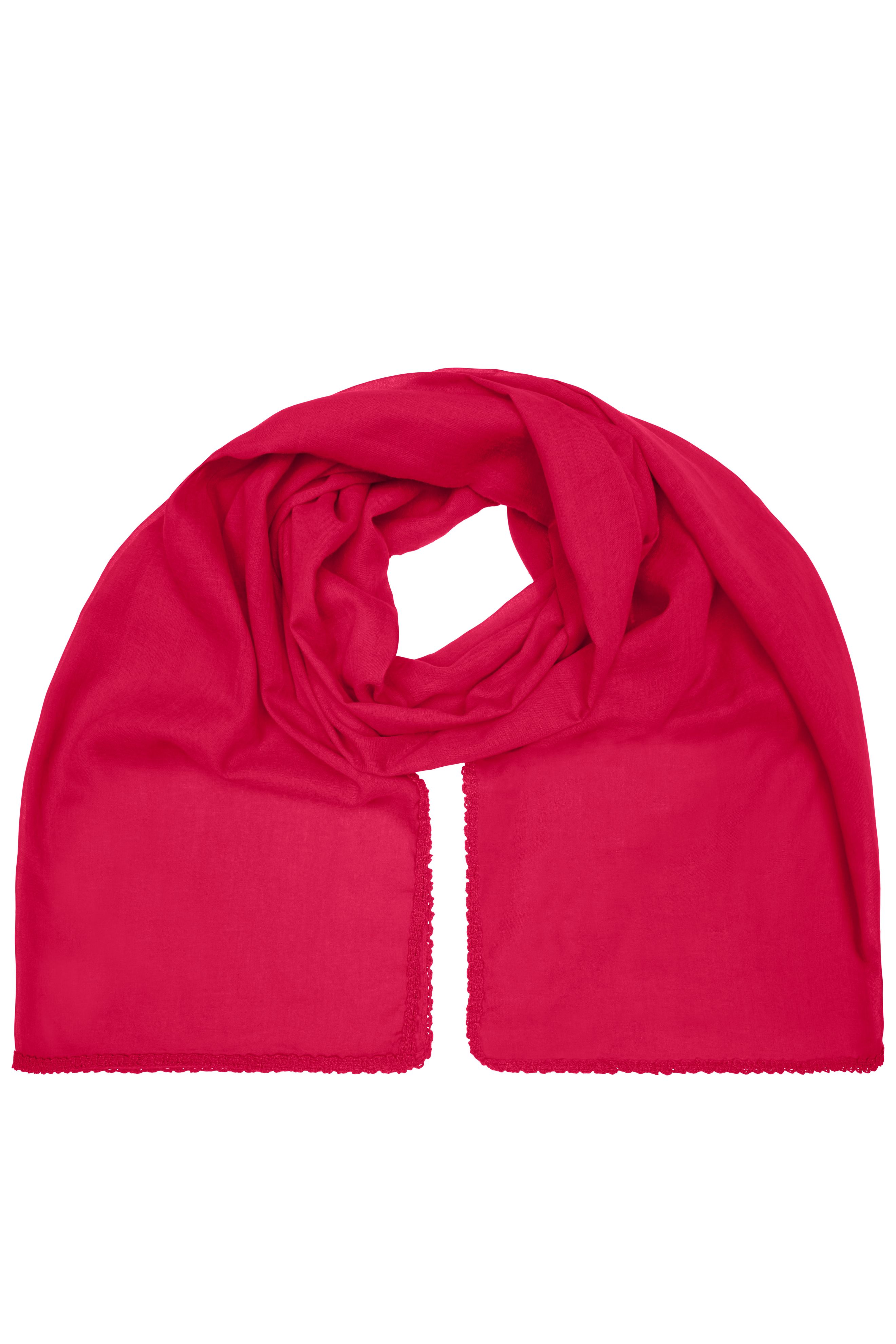 Baumwollschal mit Bordüre Baumwollschal mit Bordüre
