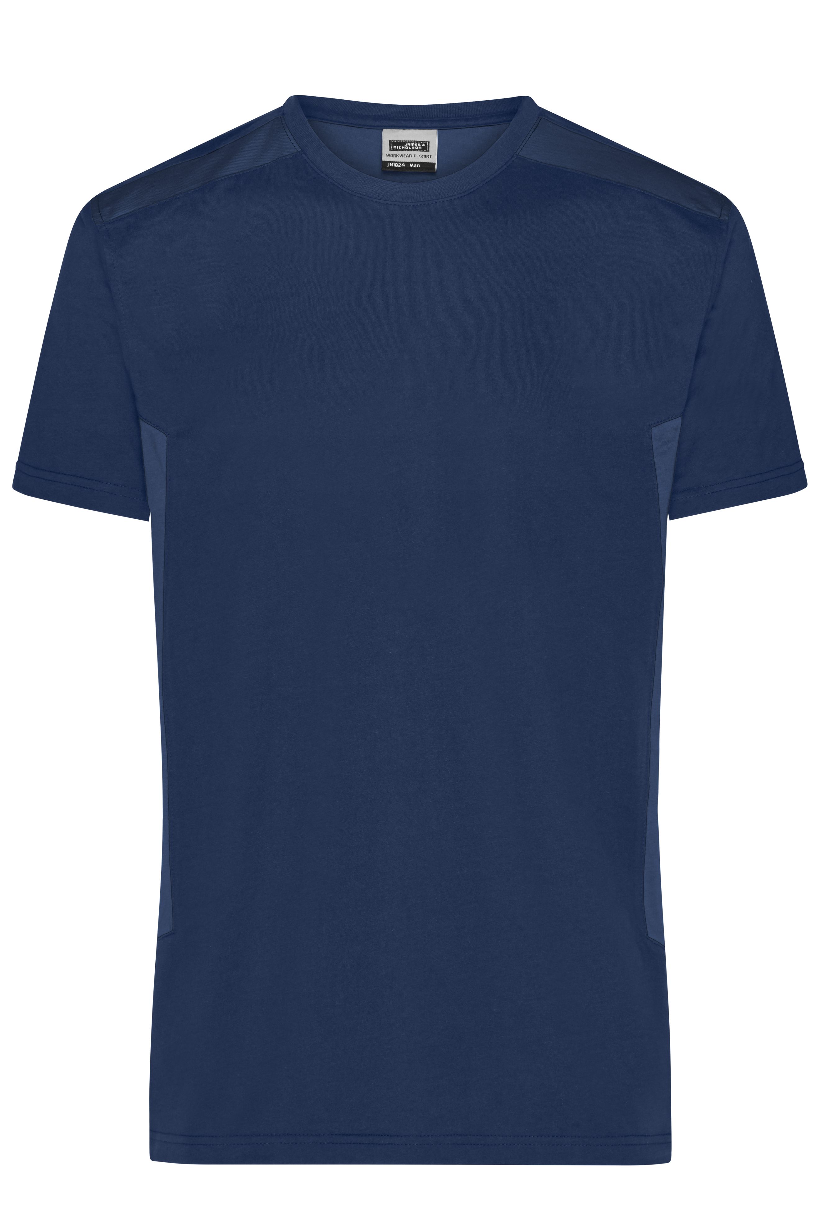 Herren BIO Workwear T-Shirt Kontrast