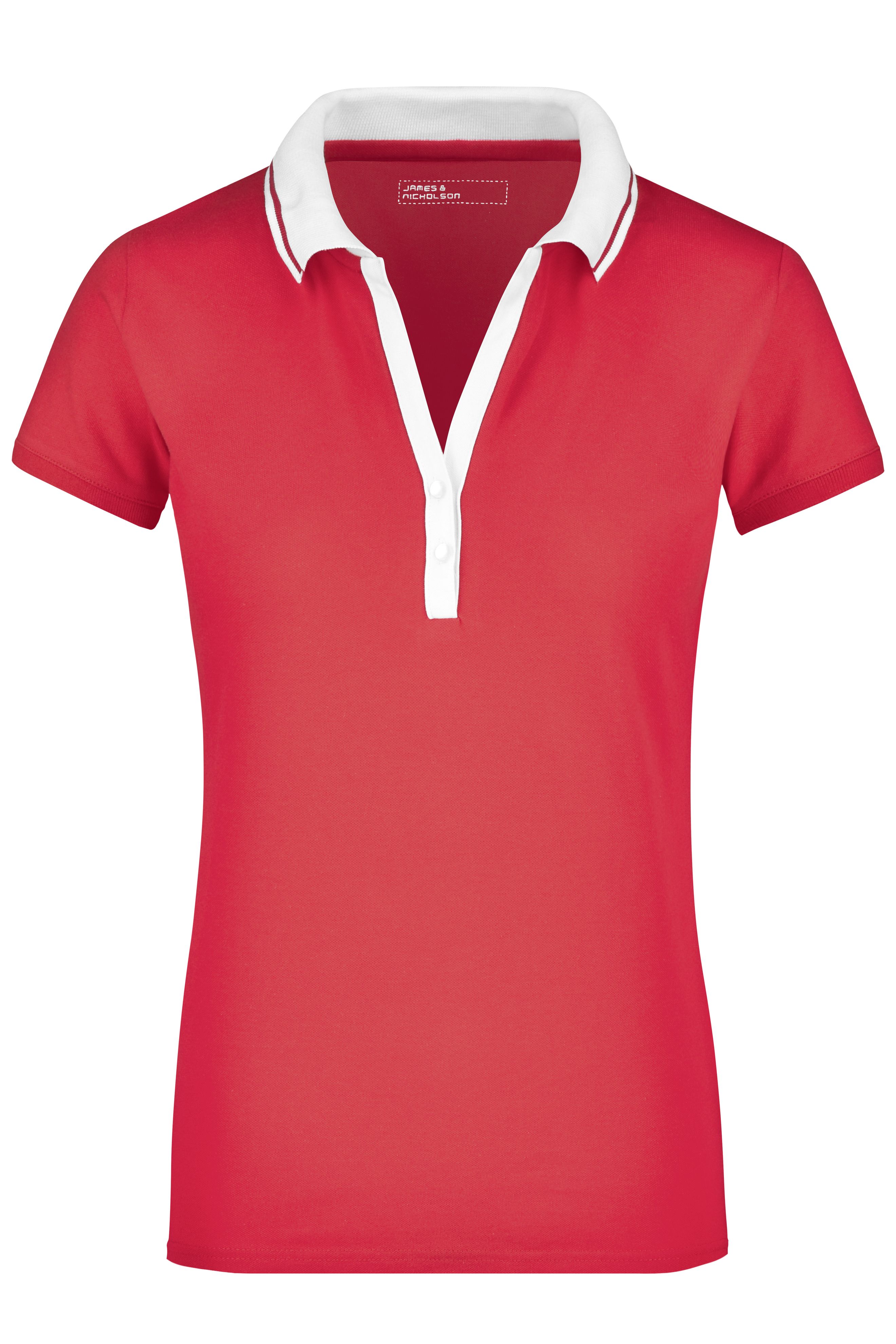 Damen Elastic Kurzarmpolo Damen Elastic Kurzarmpolo