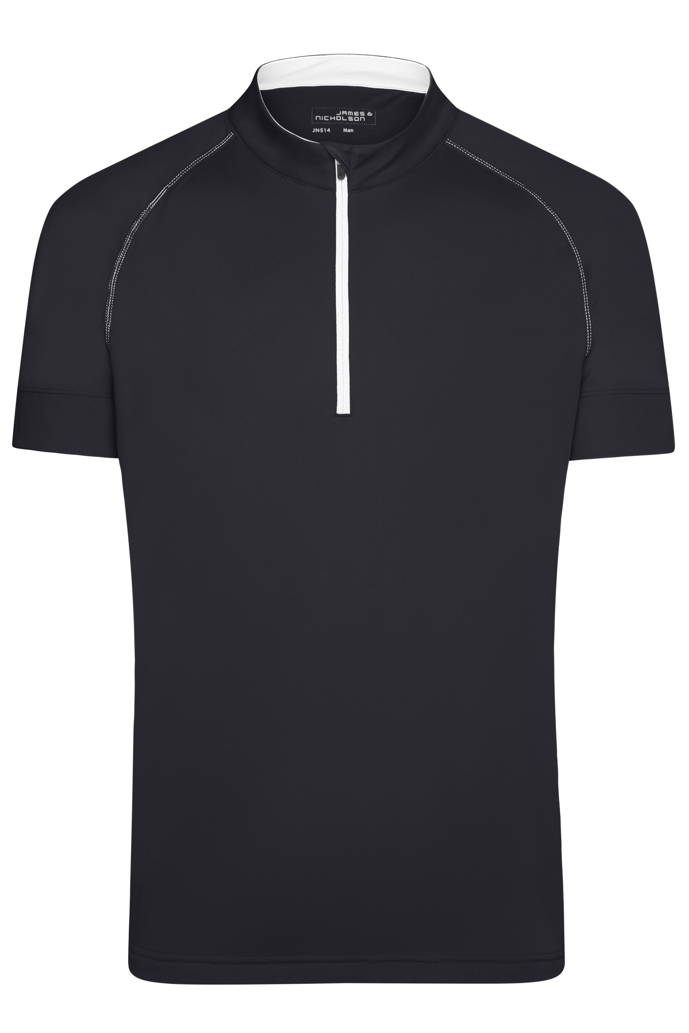 Herren Radshirt Halfzip