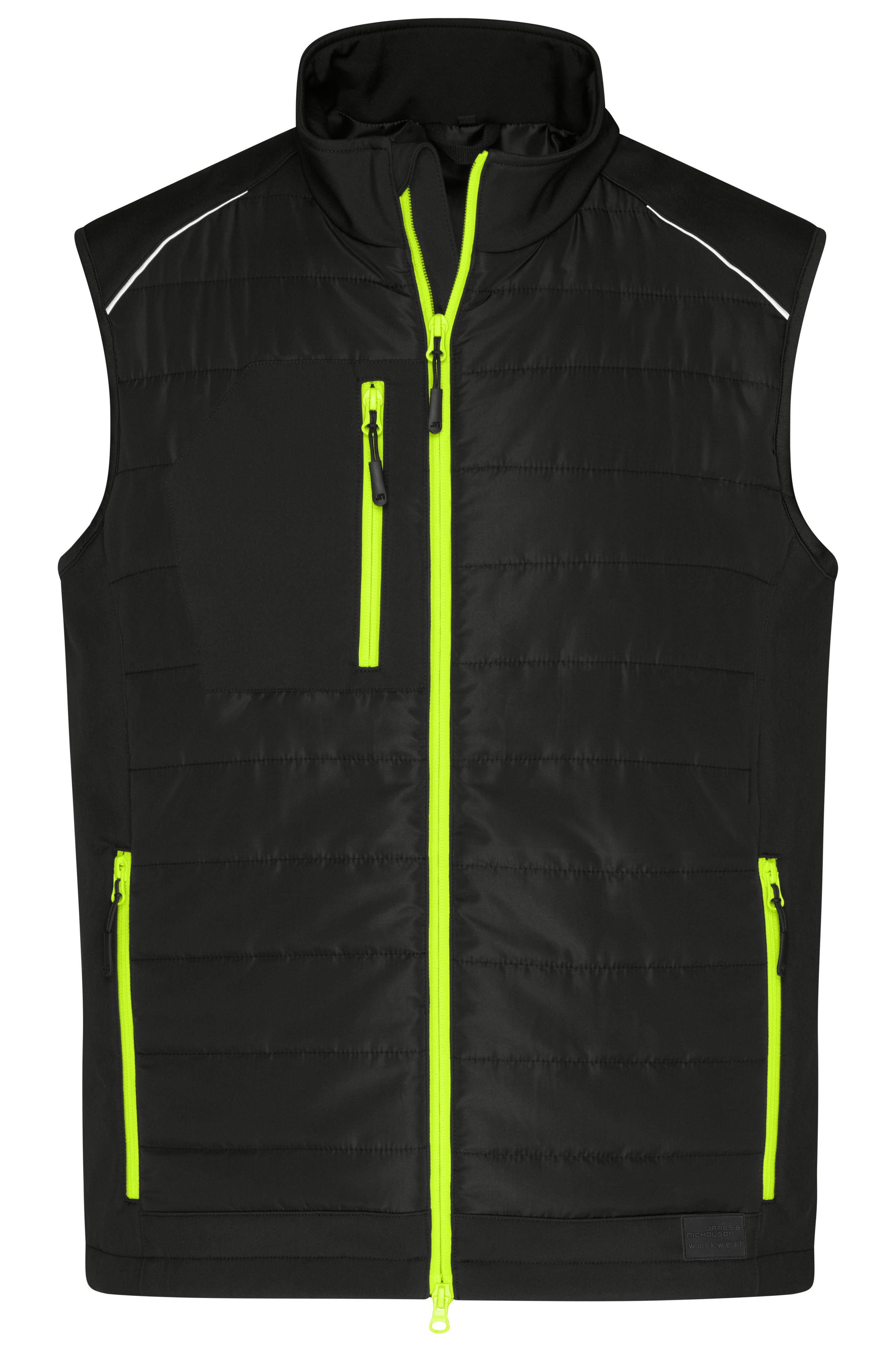 Herren Softshell Hybridweste