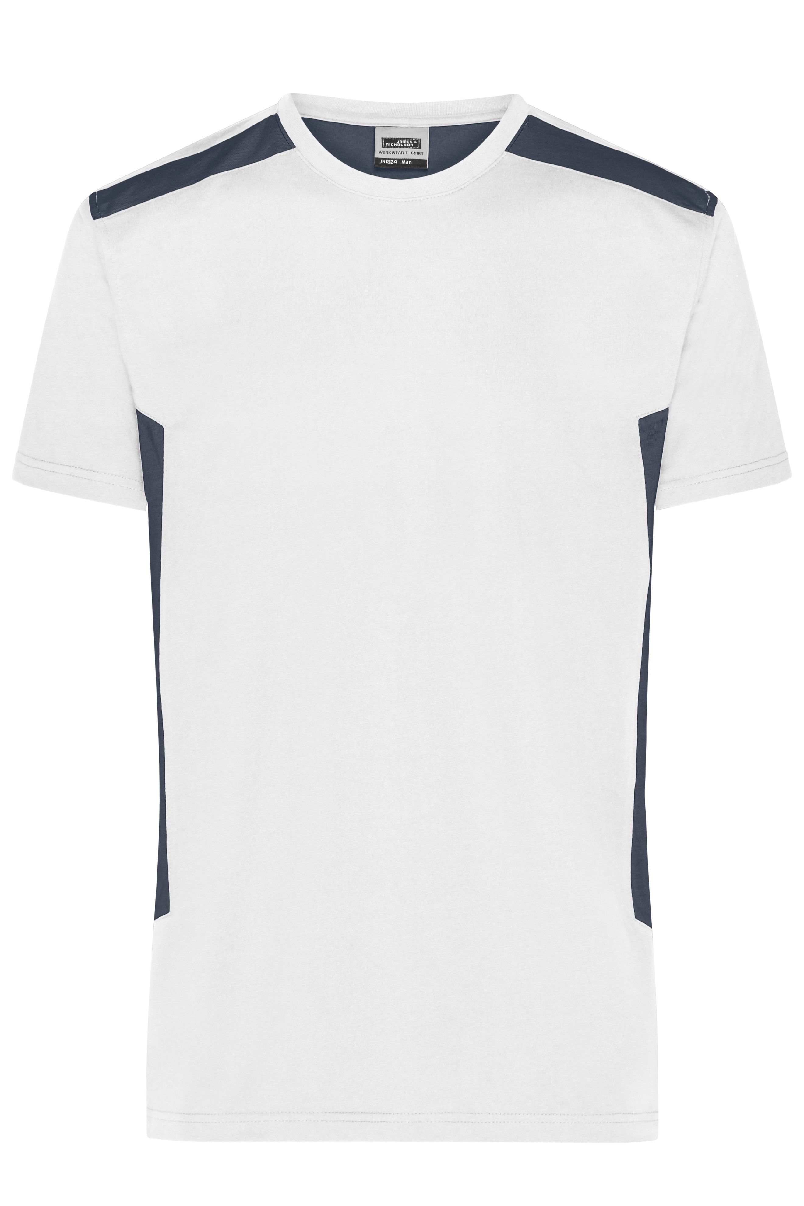 Herren BIO Workwear T-Shirt Kontrast