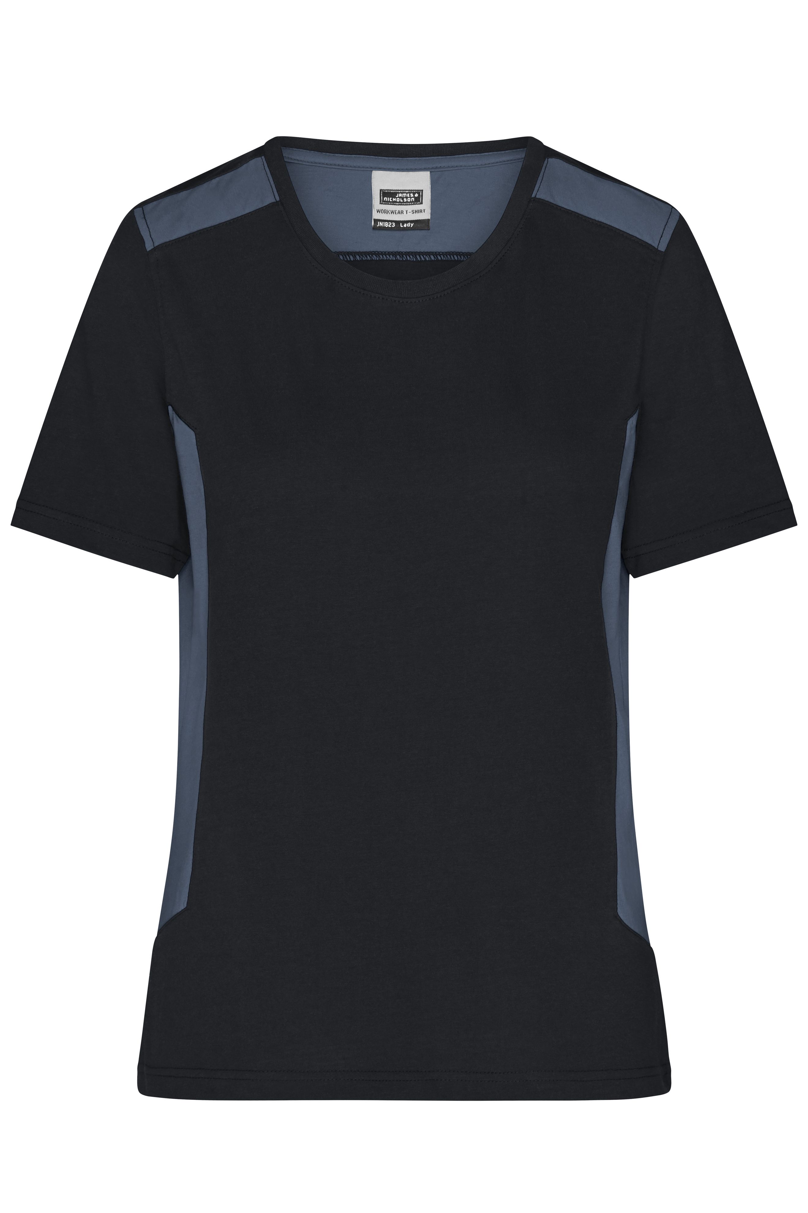 Damen BIO Workwear T-Shirt Kontrast