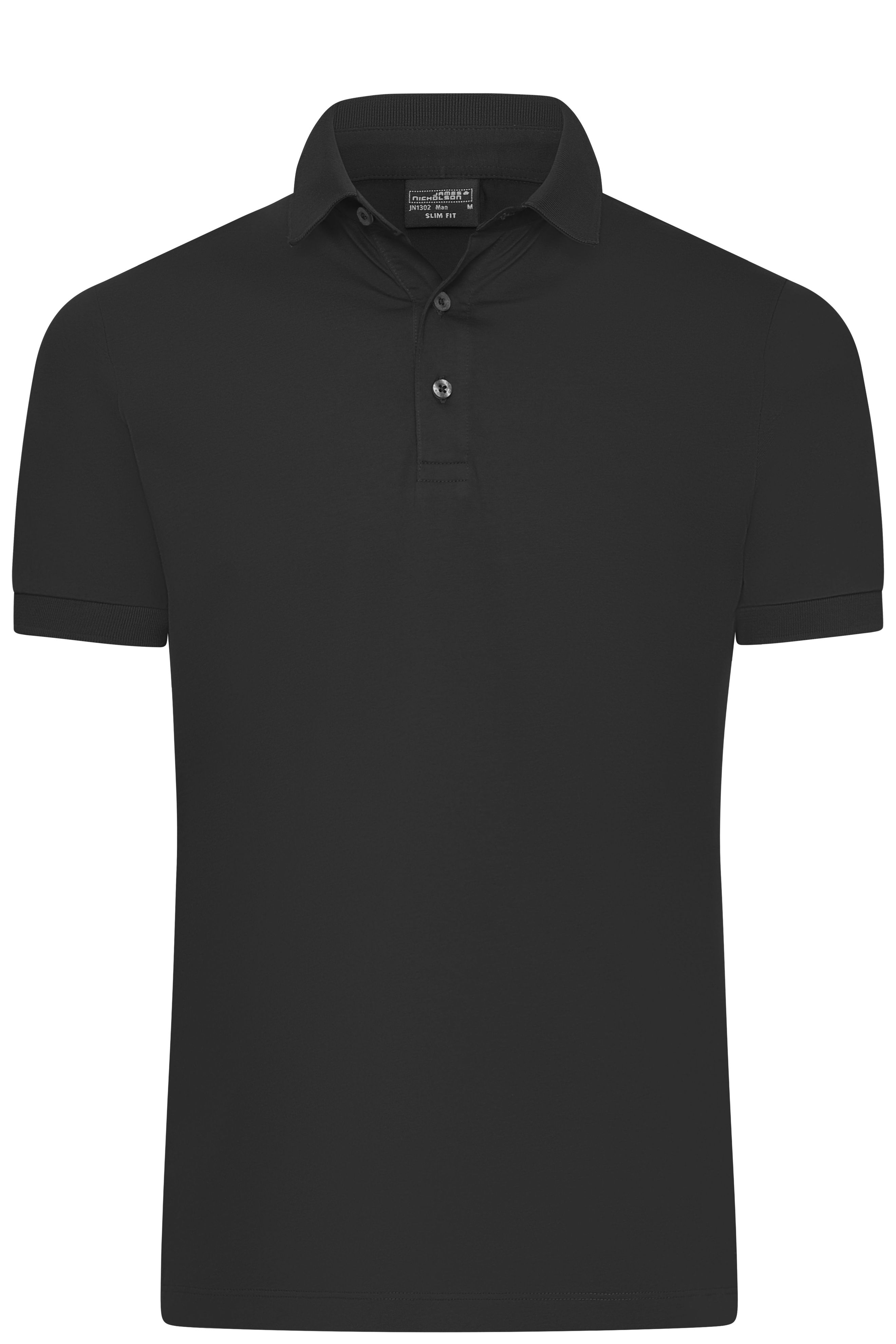 Herren Mercerised Polo Slim Fit