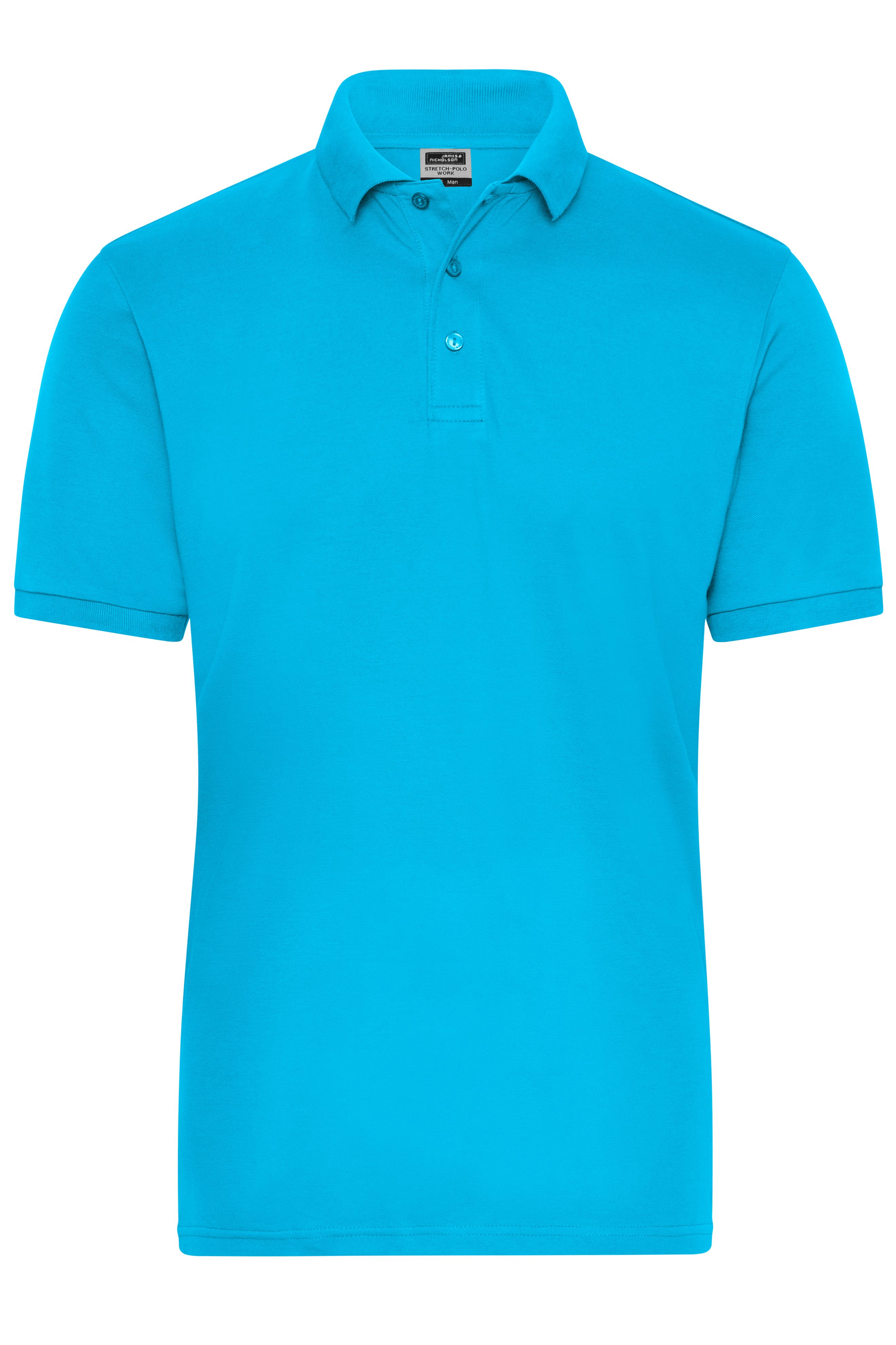 Herren Bio Workwear Polo Stretch