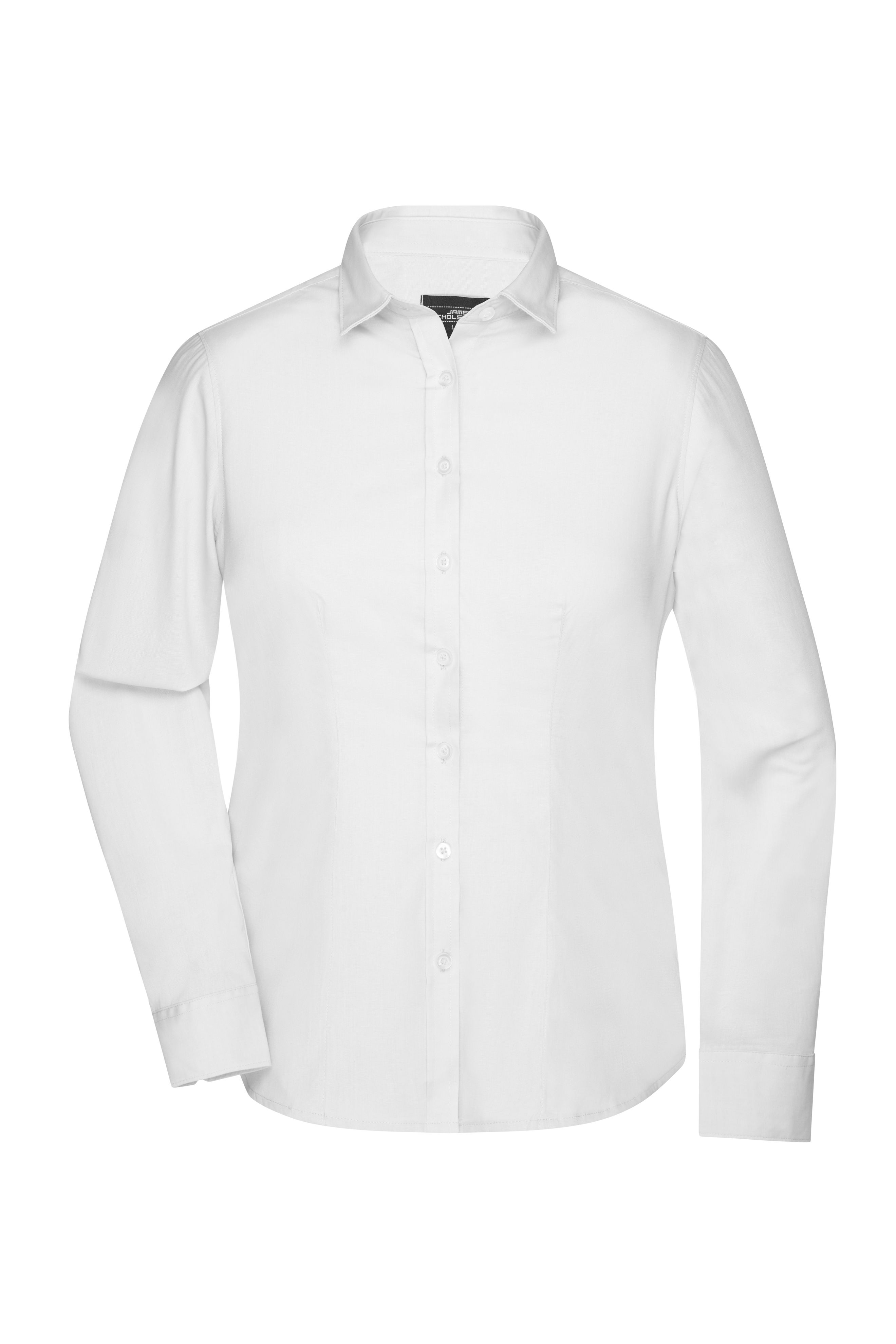 Langarm Damenbluse Oxford