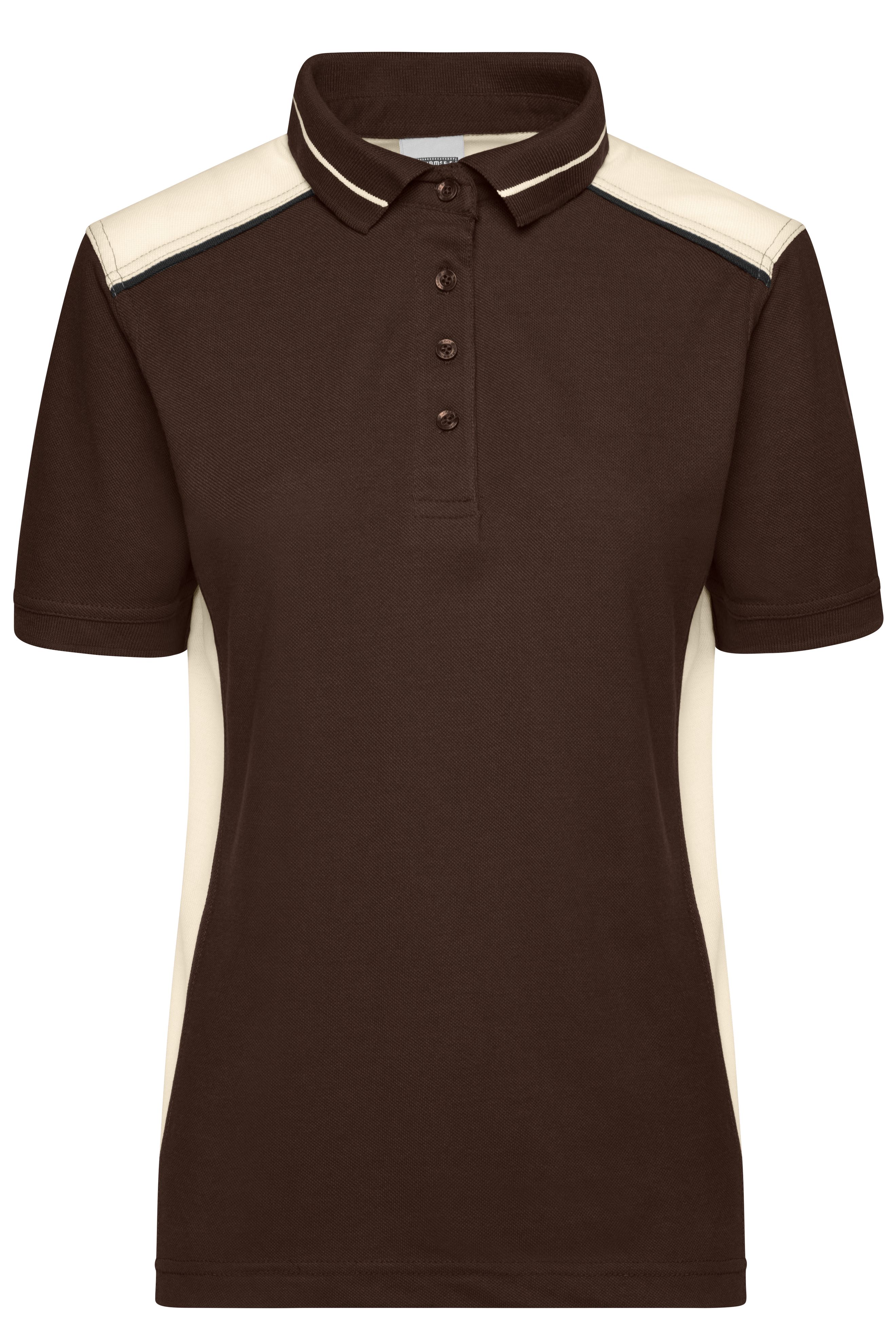 Damen Workwear Polo Kontrast