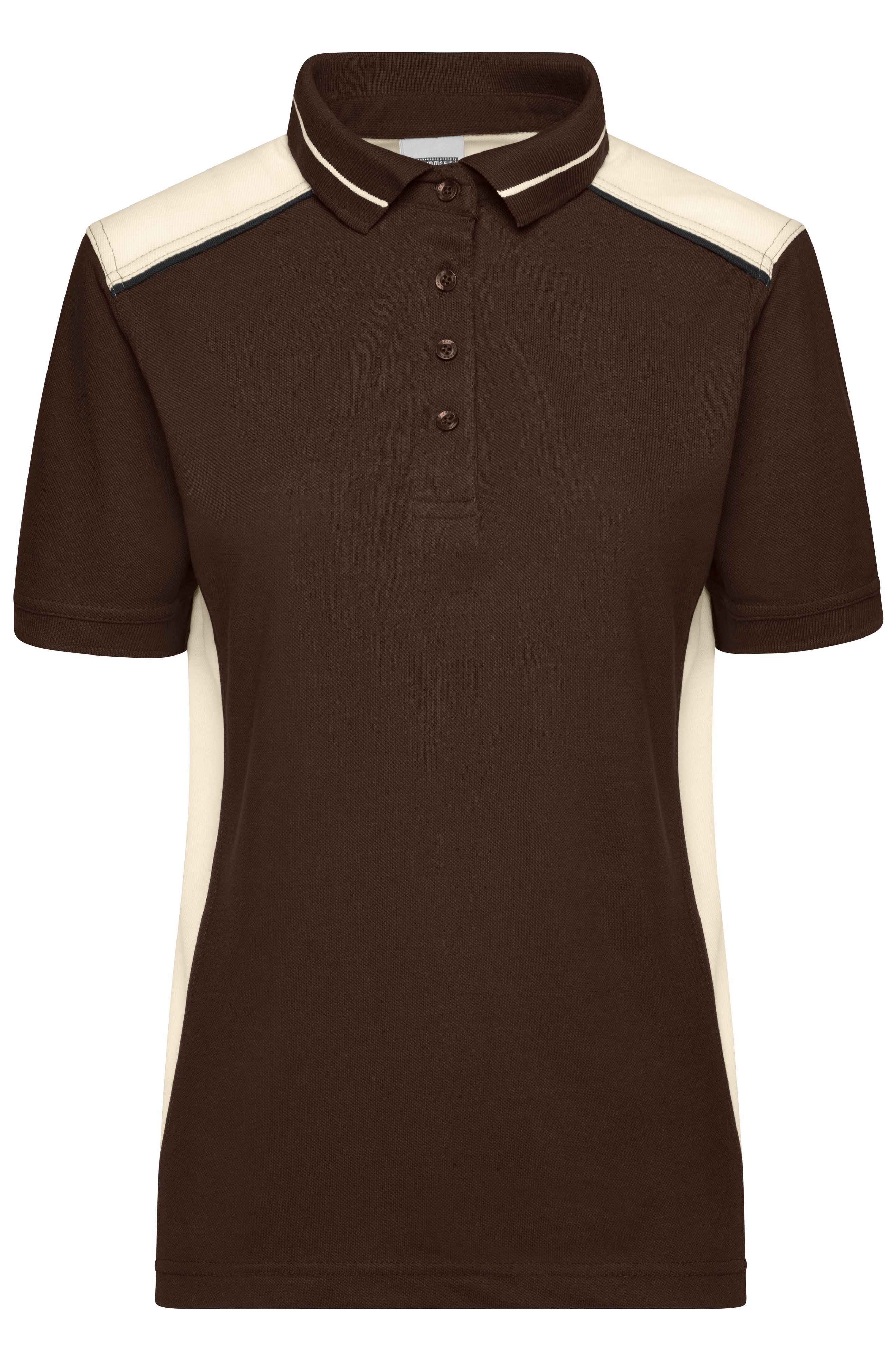 Damen Workwear Polo Kontrast Damen Workwear Polo Kontrast