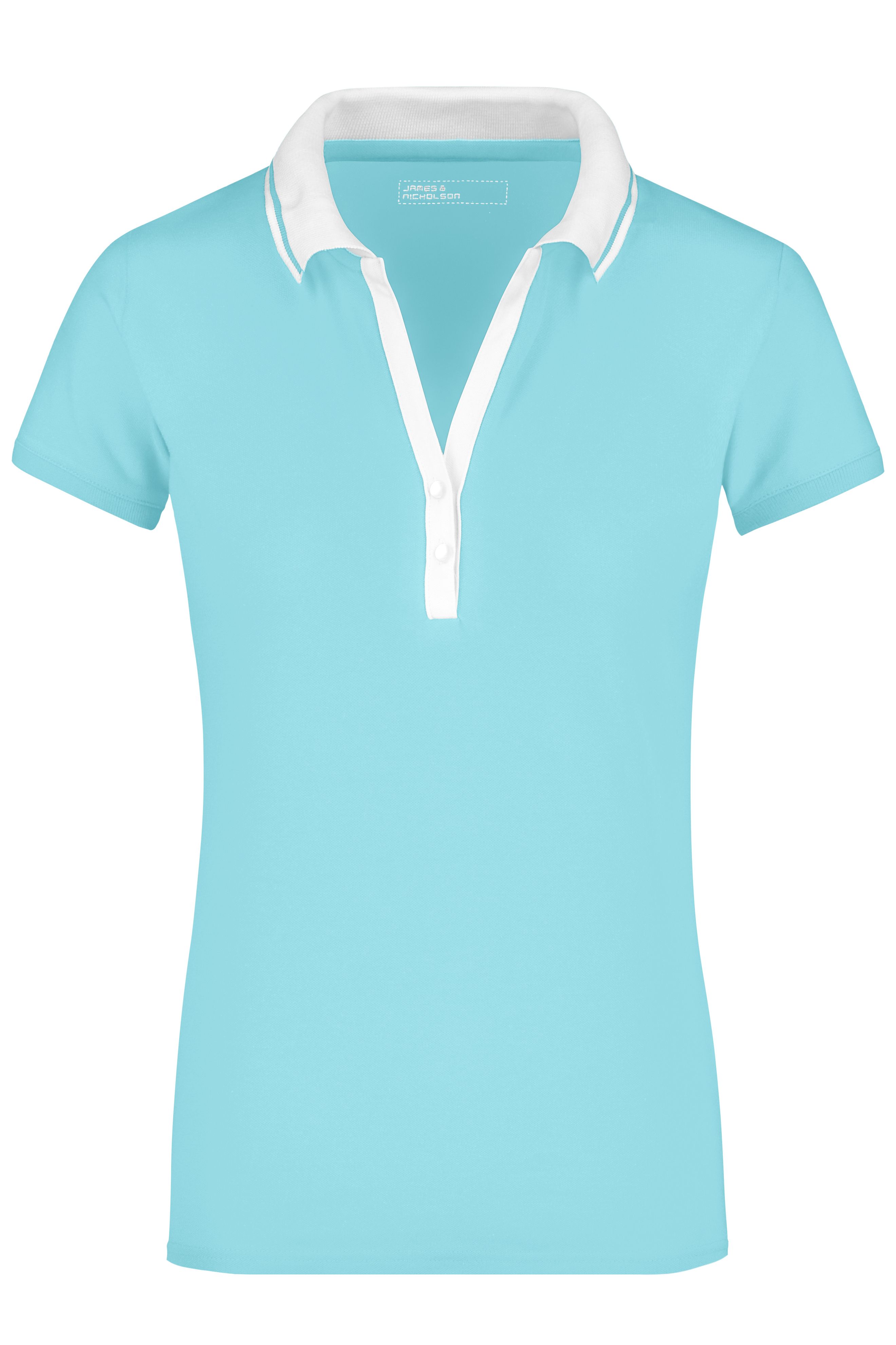 Damen Elastic Kurzarmpolo