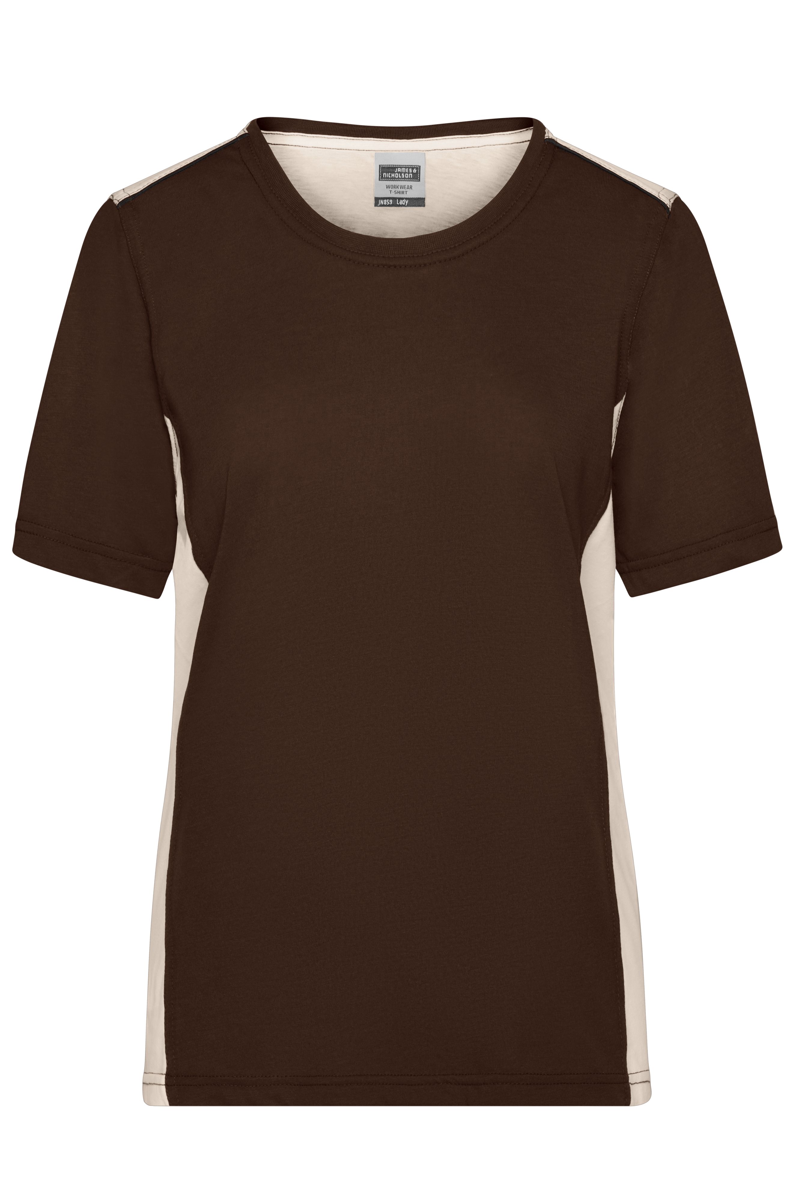 Damen Workwear T-Shirt Kontrast