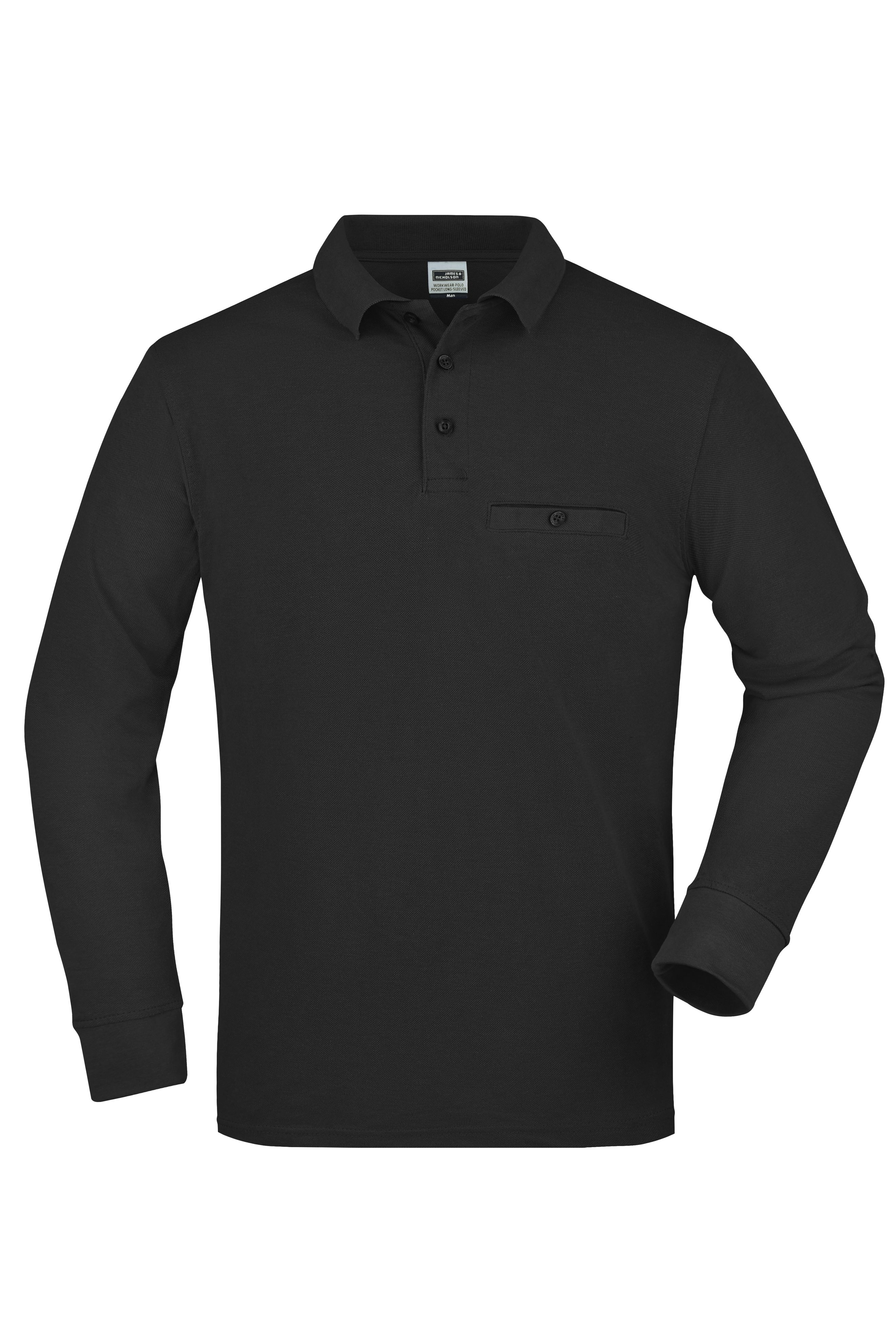 Herren Langarm Workwear Polo