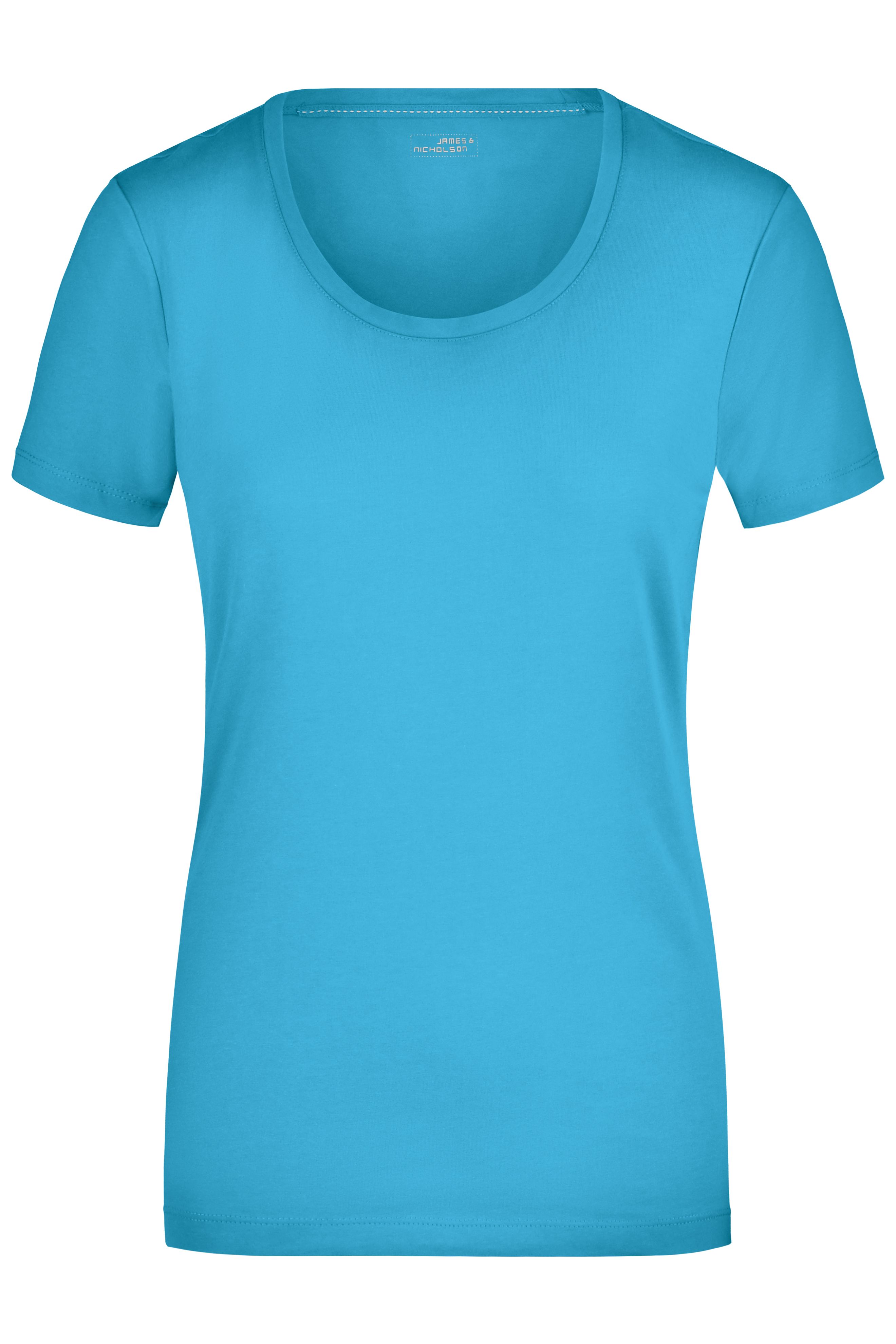 Damen Elastic Rundhals Shirt Damen Elastic Rundhals Shirt