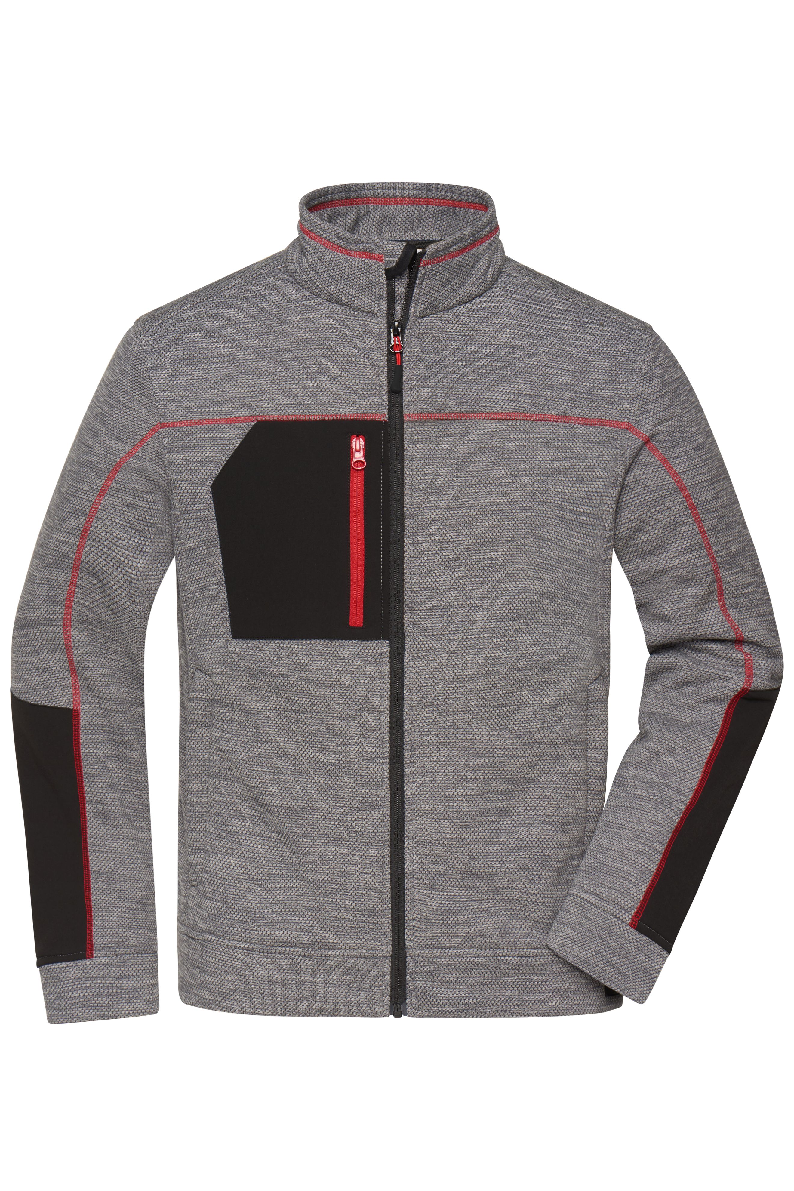 Herren Strickfleece Jacke Herren Strickfleece Jacke