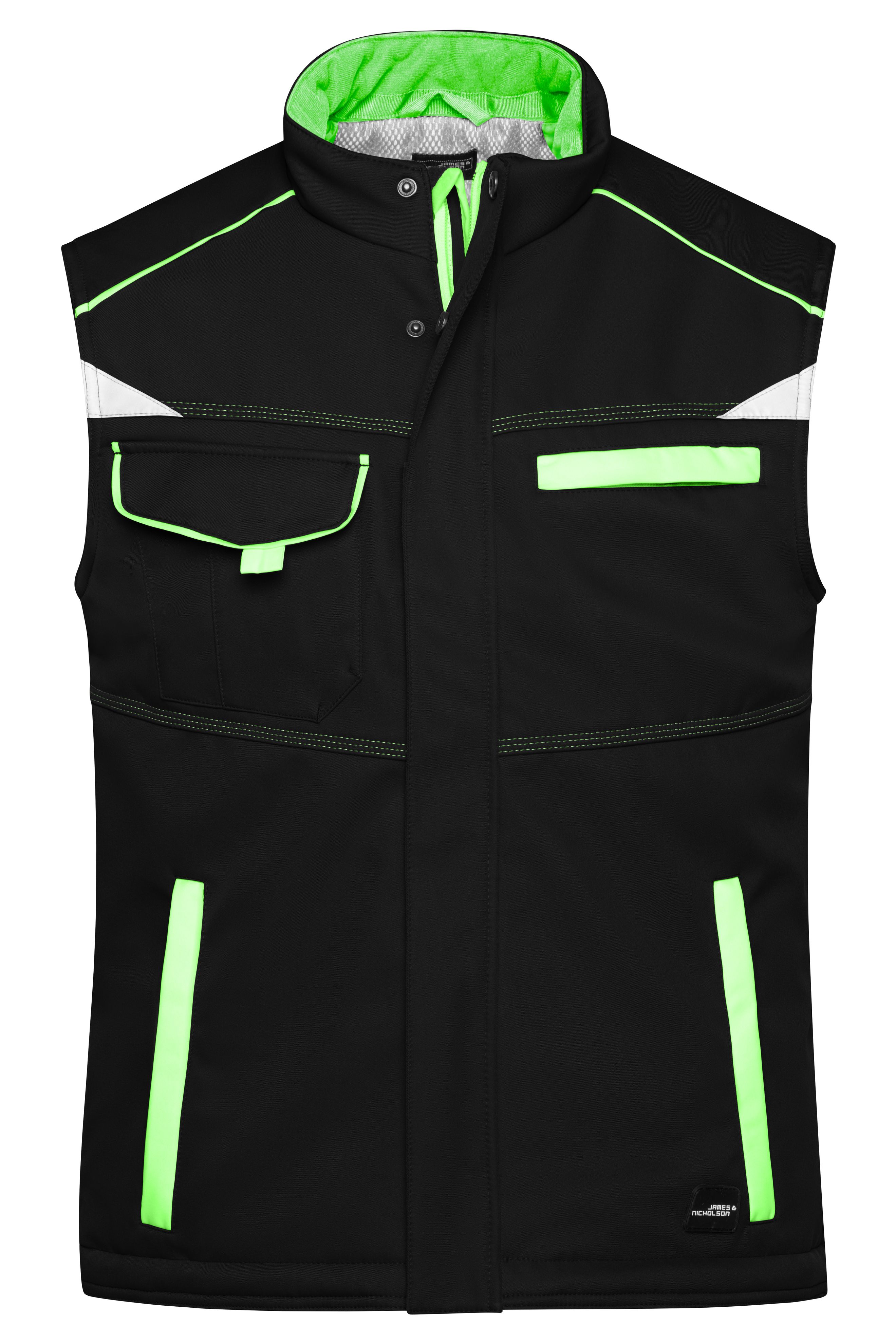 black/lime-green