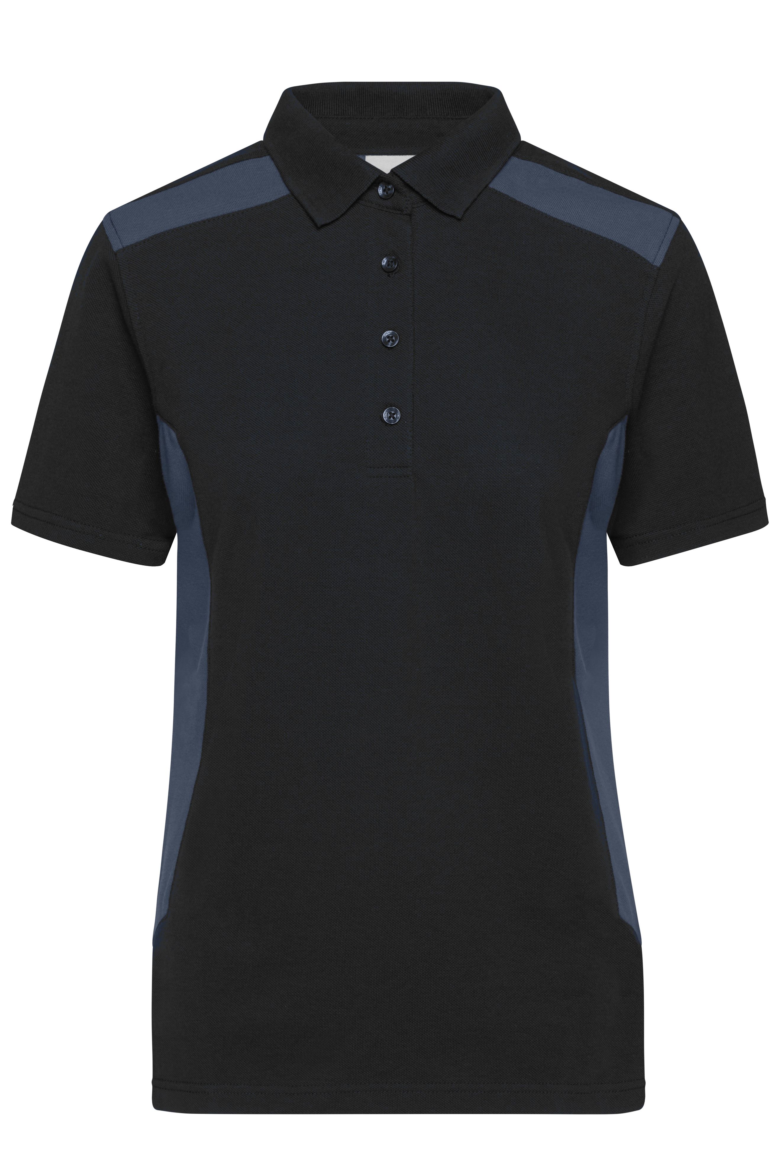 Damen BIO Workwear Polo Kontrast Damen BIO Workwear Polo Kontrast