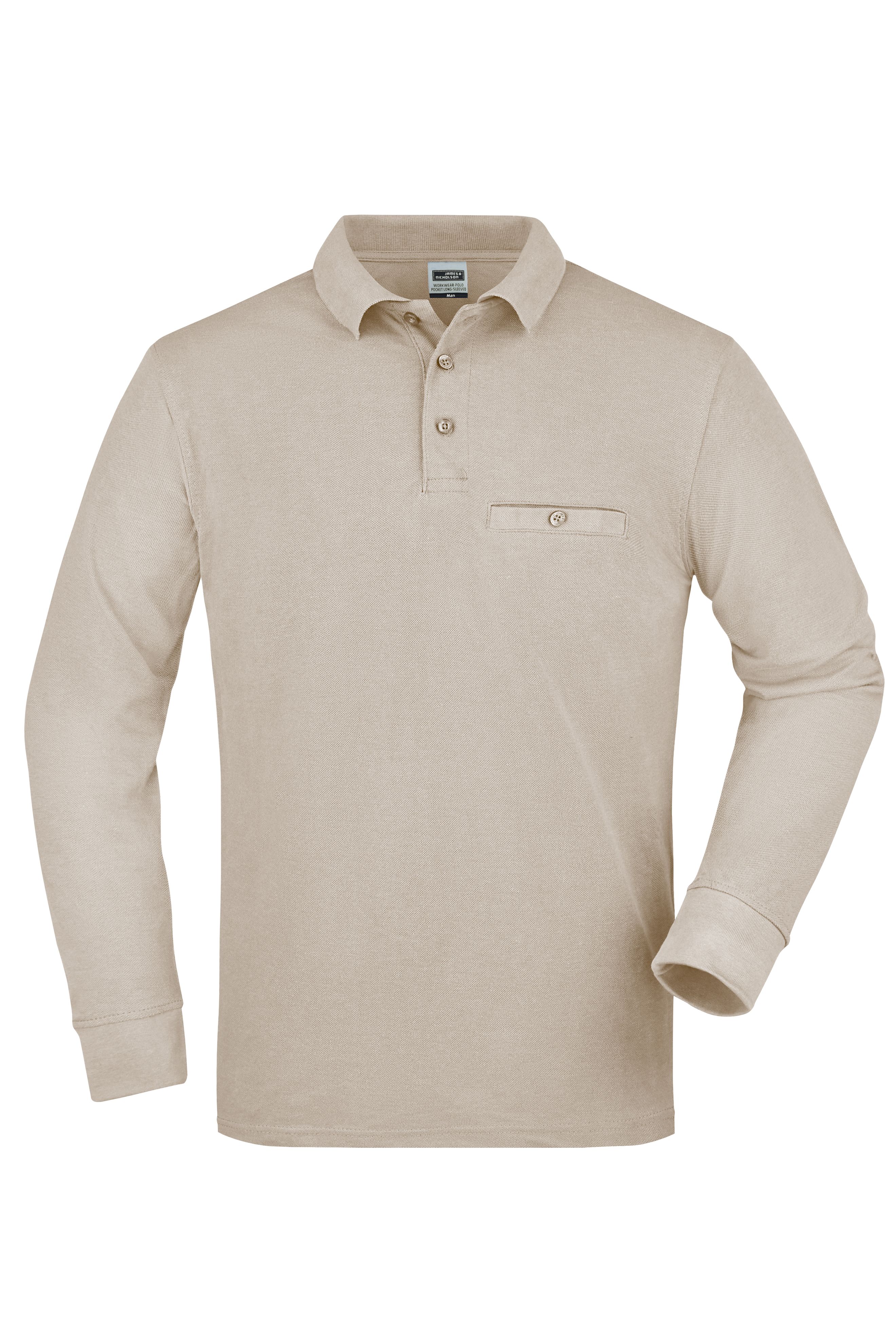 Herren Langarm Workwear Polo