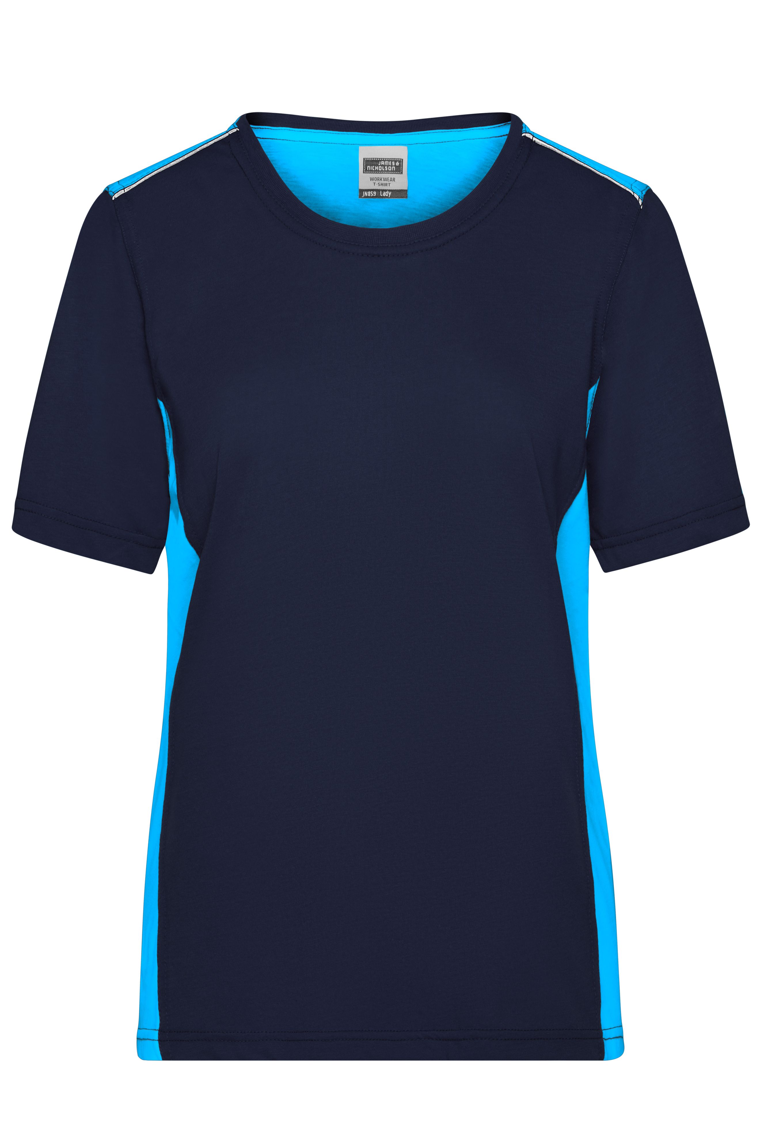 Damen Workwear T-Shirt Kontrast Damen Workwear T-Shirt Kontrast