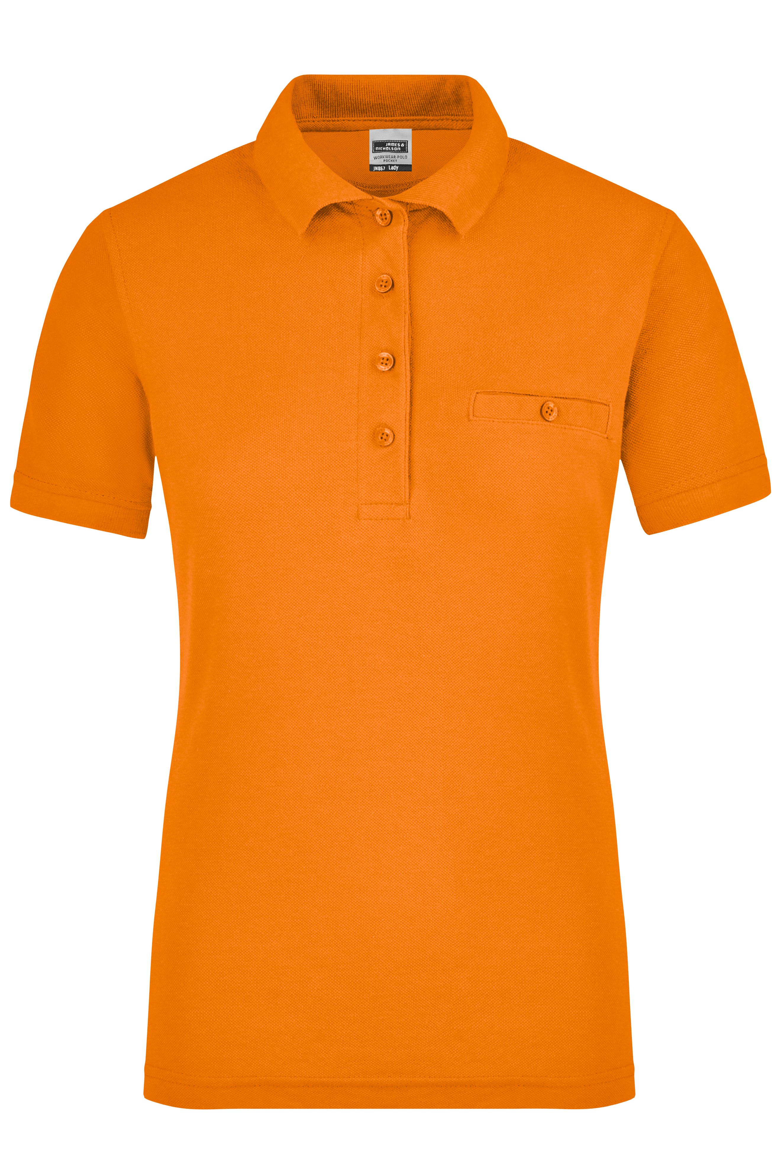 Damen Workwear Polo mit Tasche Damen Workwear Polo mit Tasche