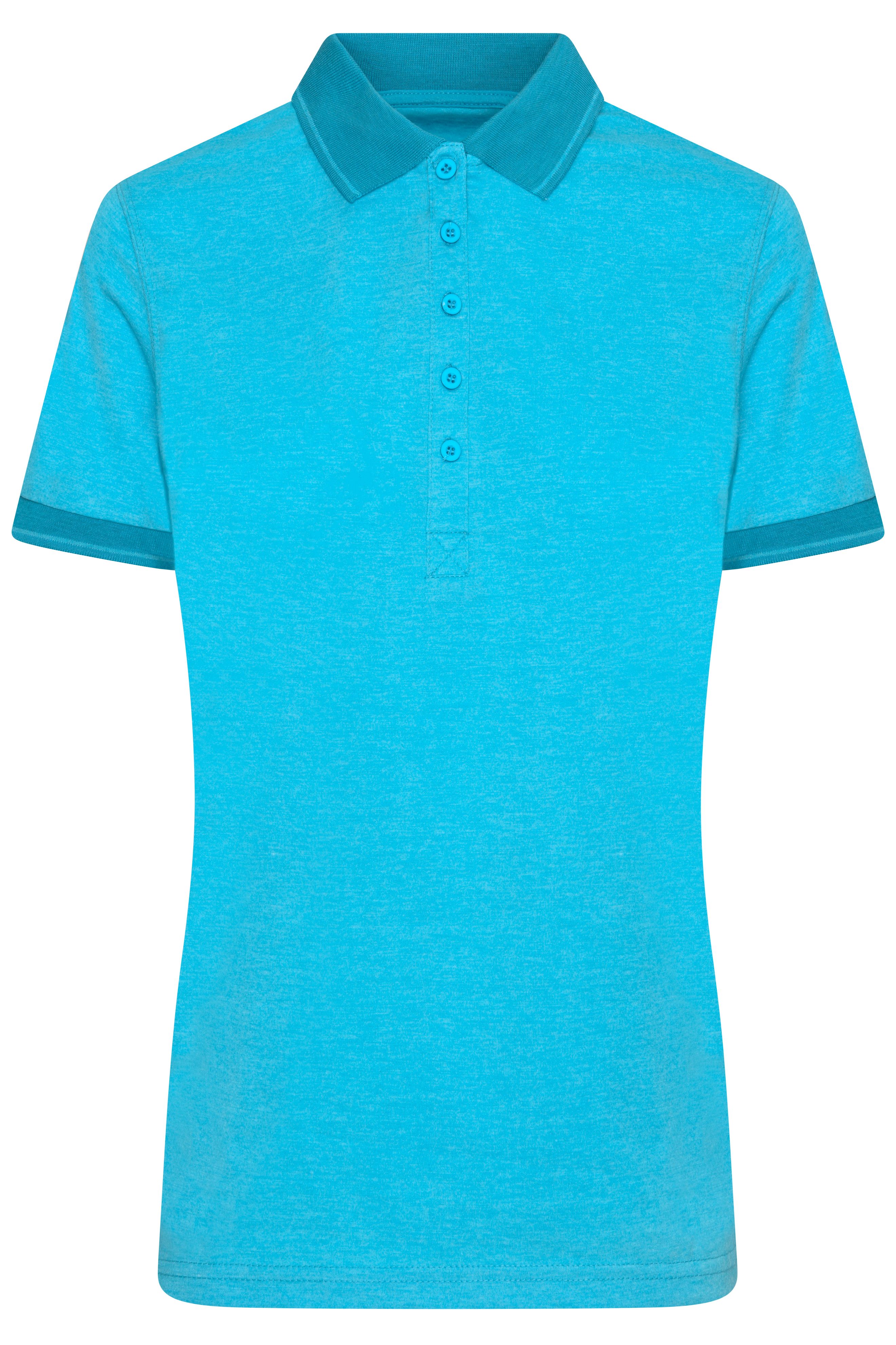 Damen Melange Polo